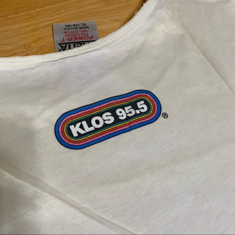 VTG 90s Mark and Brian KLOS LA Radio Radio Shirt